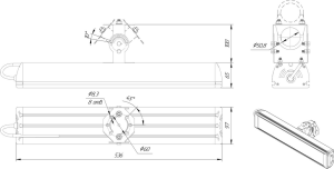 LED светильник SVT-STR-MPRO-96W'