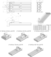 LED светильник SVT-ARH-Direct-600-52W-8-QUATTRO'