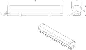 LED светильник SVT-P-I-v2-400-18W-IP65-M-inBAT-2h-SK'